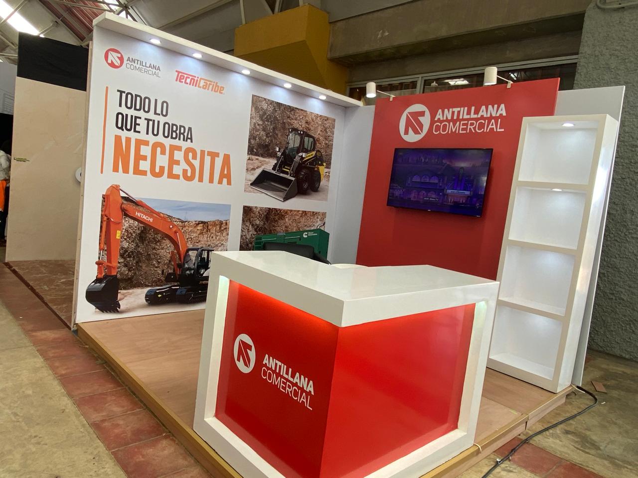 Stand corporativo para Antillana Comercial 1 Stand corporativo de Antillana Comercial realizado por Grupo Kaizen en República Dominicana.