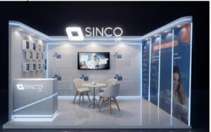 Stand corporativo para SINCO ERP Republica Dominicana